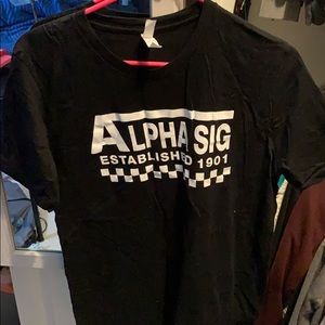 ASA shirt w/ 2 safety pin buttons!